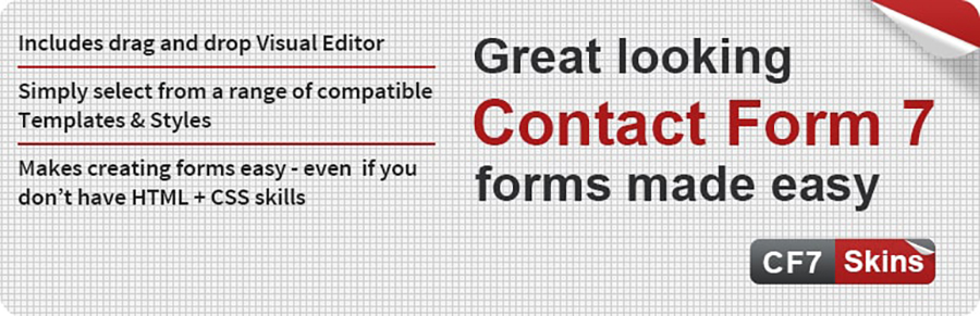contact form 7 skins